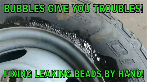 bead leak repair|Bead Leak In Tire: Symptoms & How To Fix